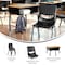 Flash Furniture HERCULES Student Desk w/Open Front Metal Book Box, Natural Desktop, Black Frame and Blk Stack Chair FD-DESK-NAB-SCH3BB-GG - alternate 9